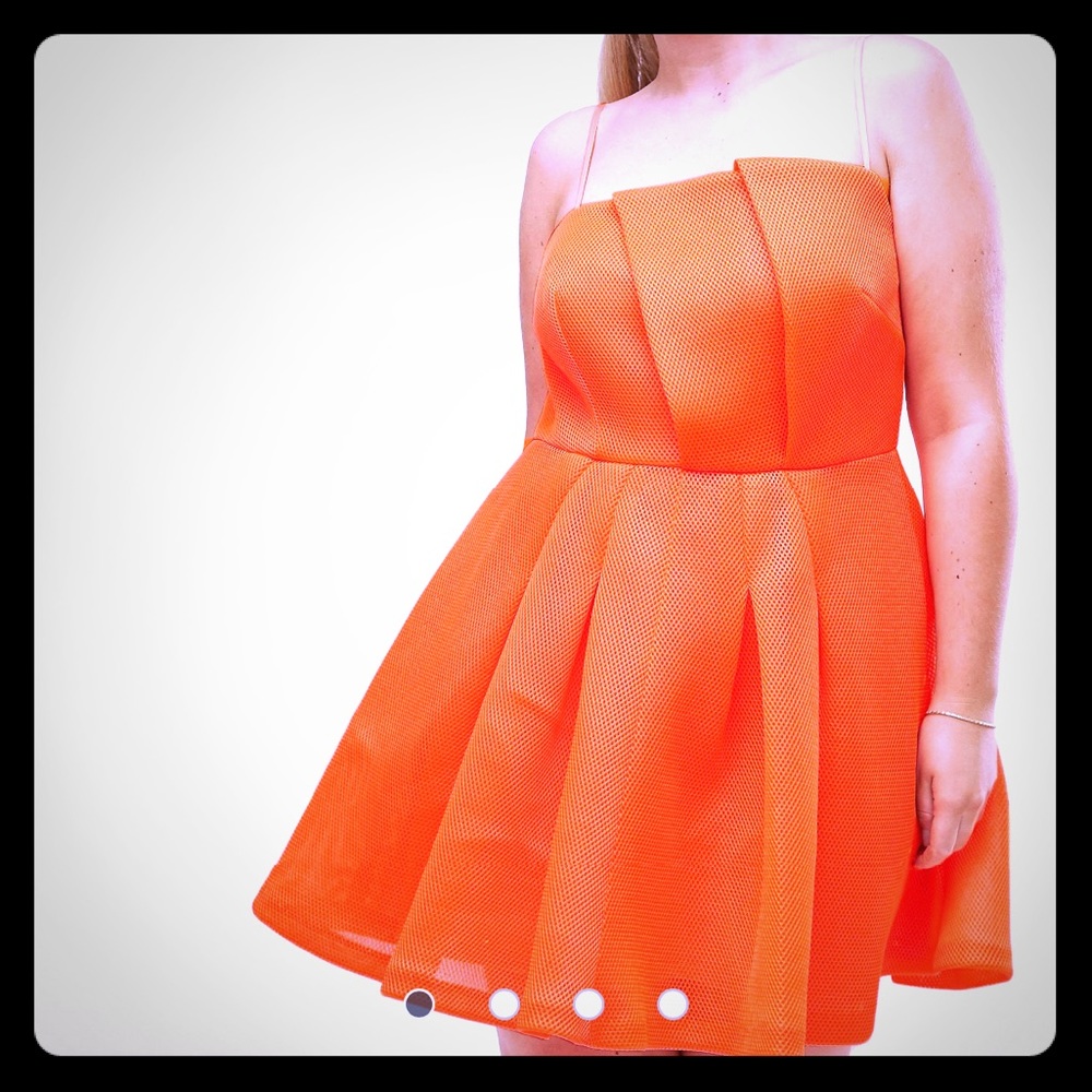 🕶🔮 ASOS CURVE Neon Bonded Mesh